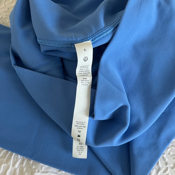 Lululemon 25” align leggings BLUE NILE - Picture 4 of 6